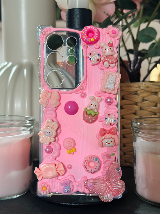 Coque téléphone Rose