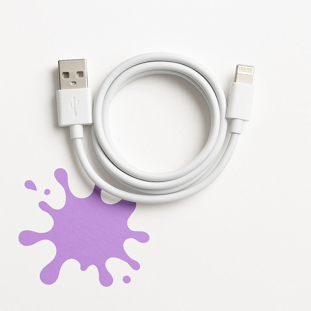 Câble Chargeur Simple USB-A/Lightning