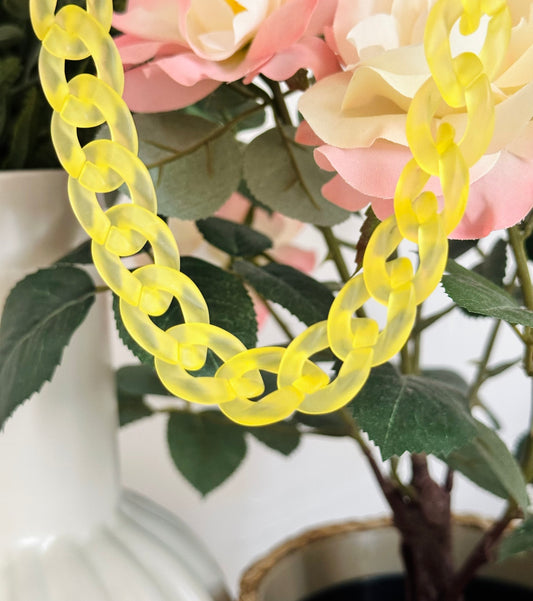 Chaîne de téléphone Chaîne Jaune