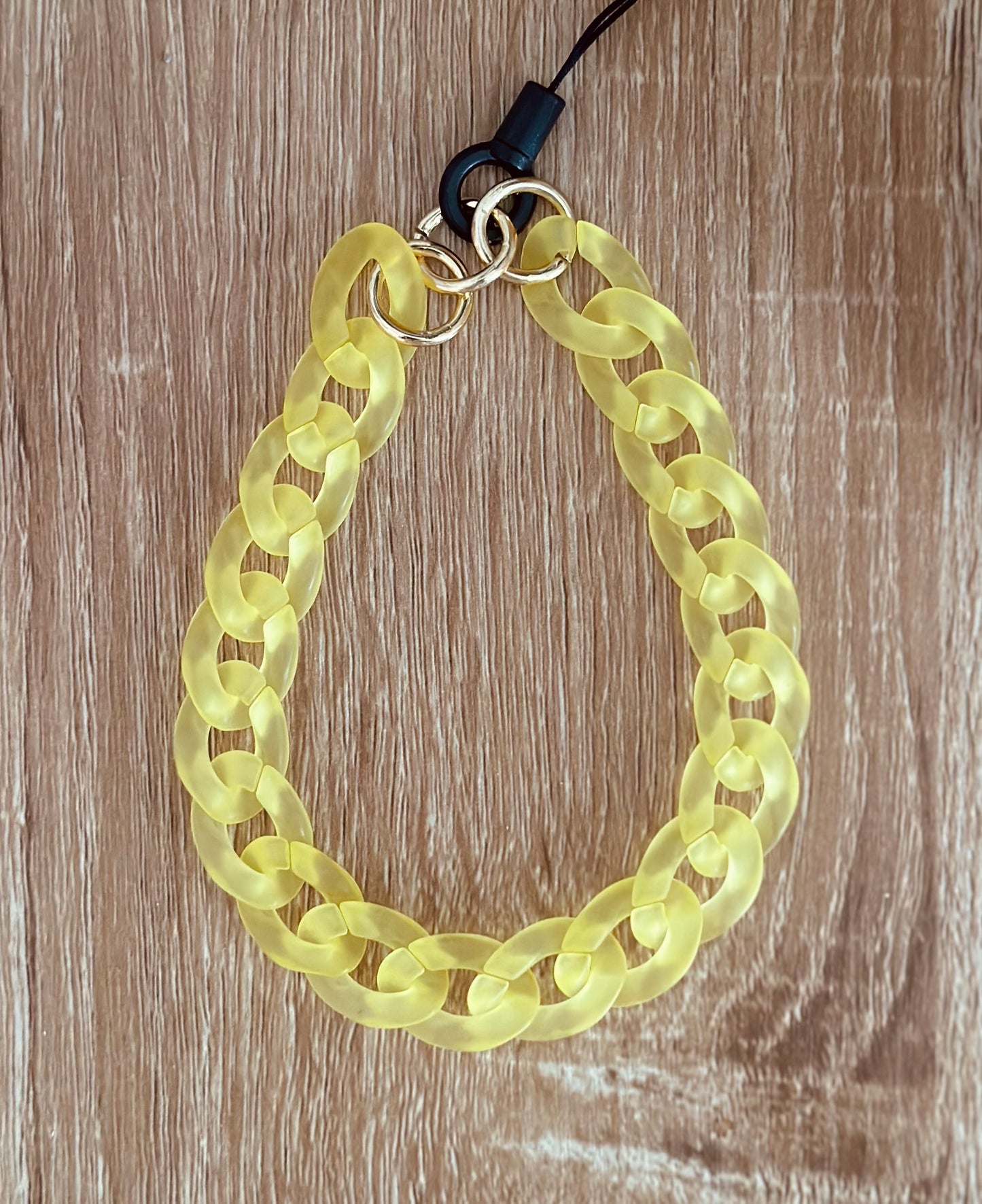 Chaîne de téléphone Chaîne Jaune