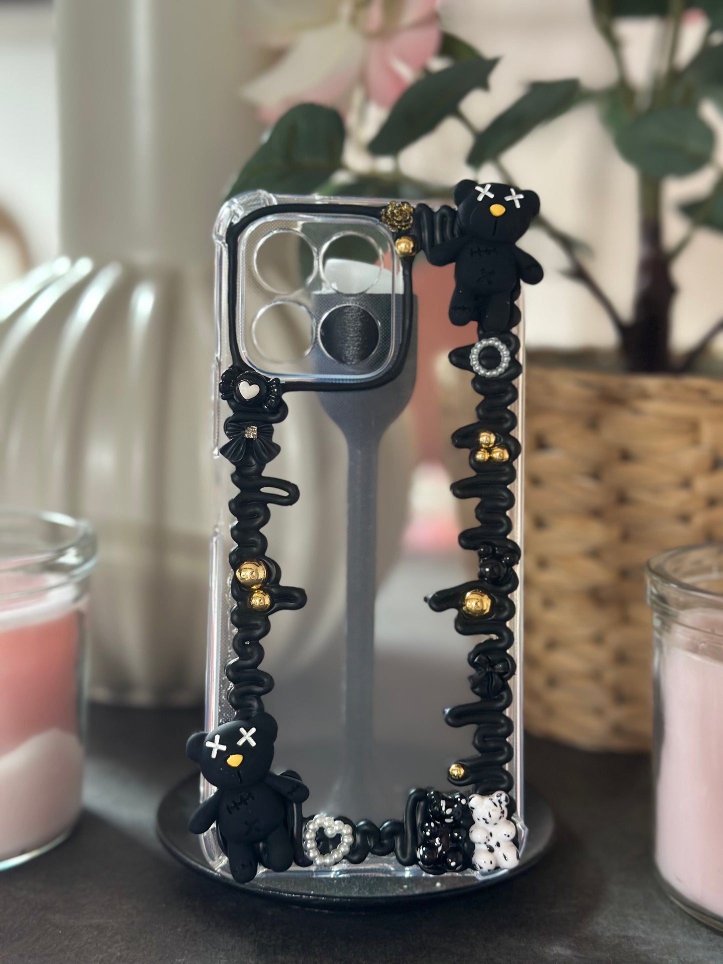 Coque téléphone Noire