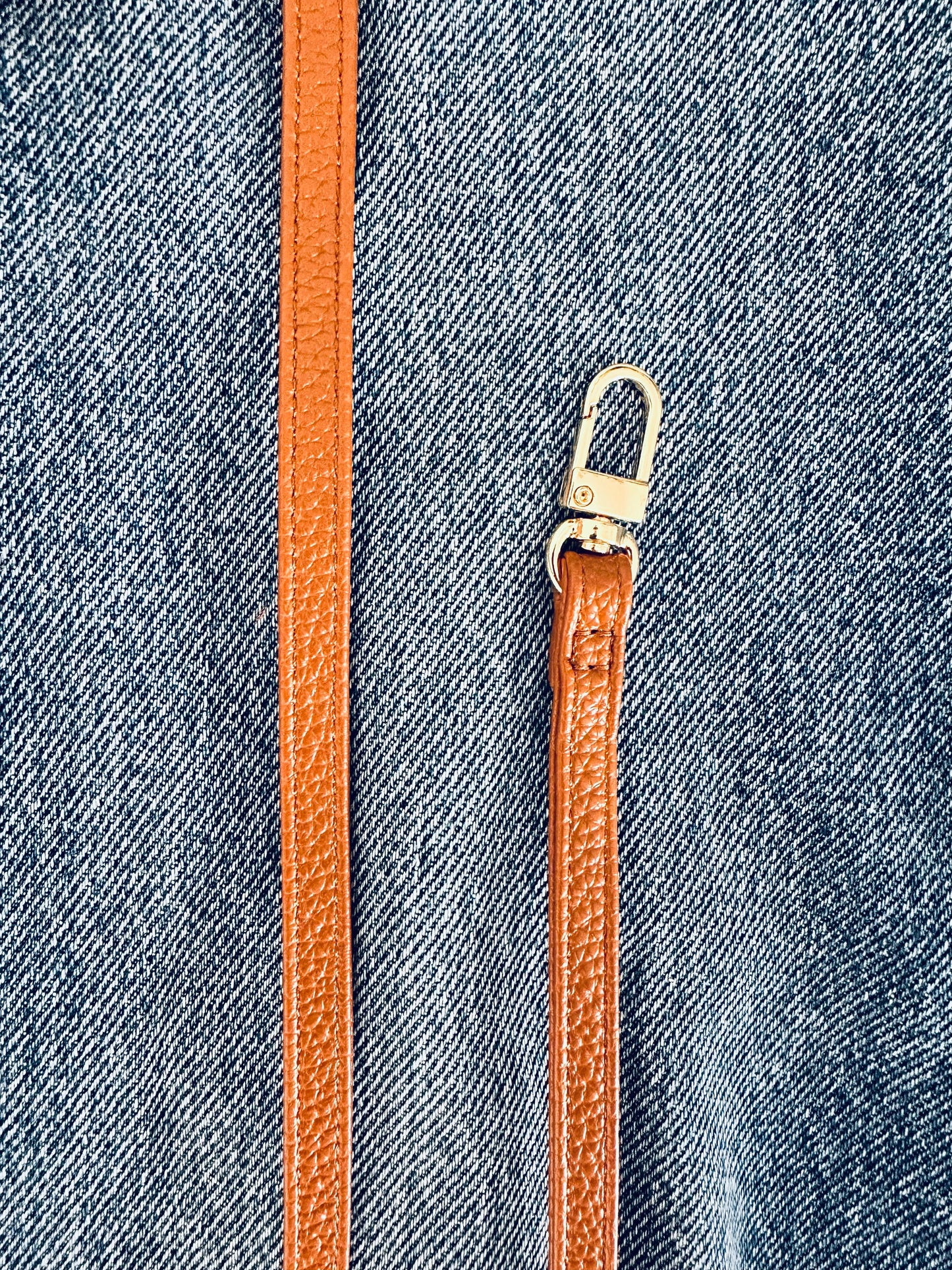 Lanière en Cuir Marron