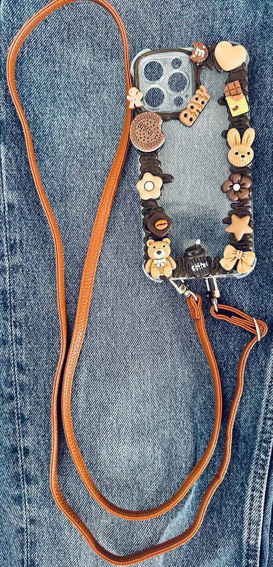 Lanière en Cuir Marron