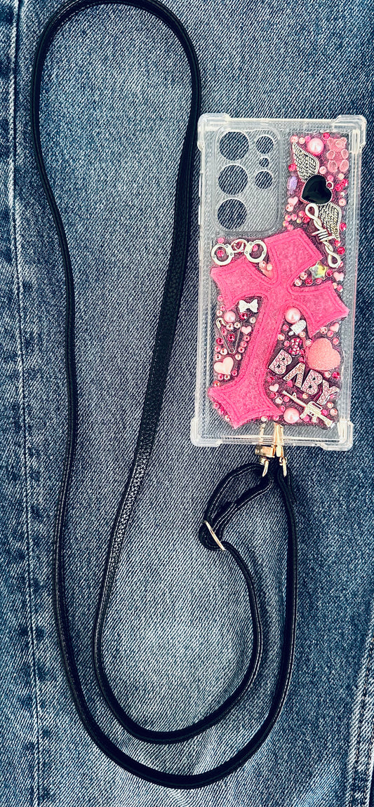 Lanière en Cuir Noir