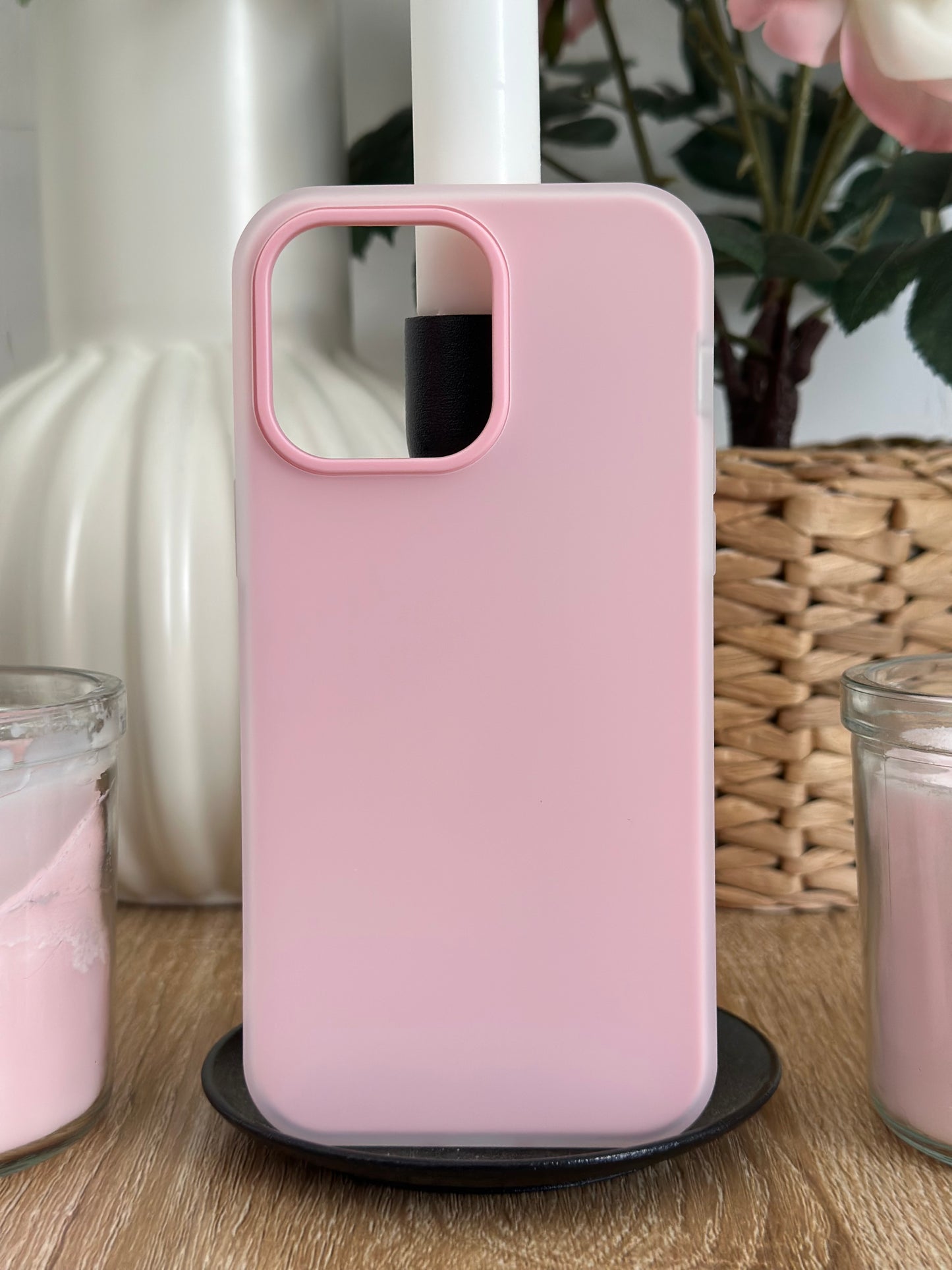 Coque téléphone Rose Pastel