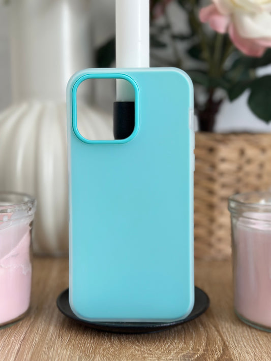 Coque téléphone Turquoise Pastel