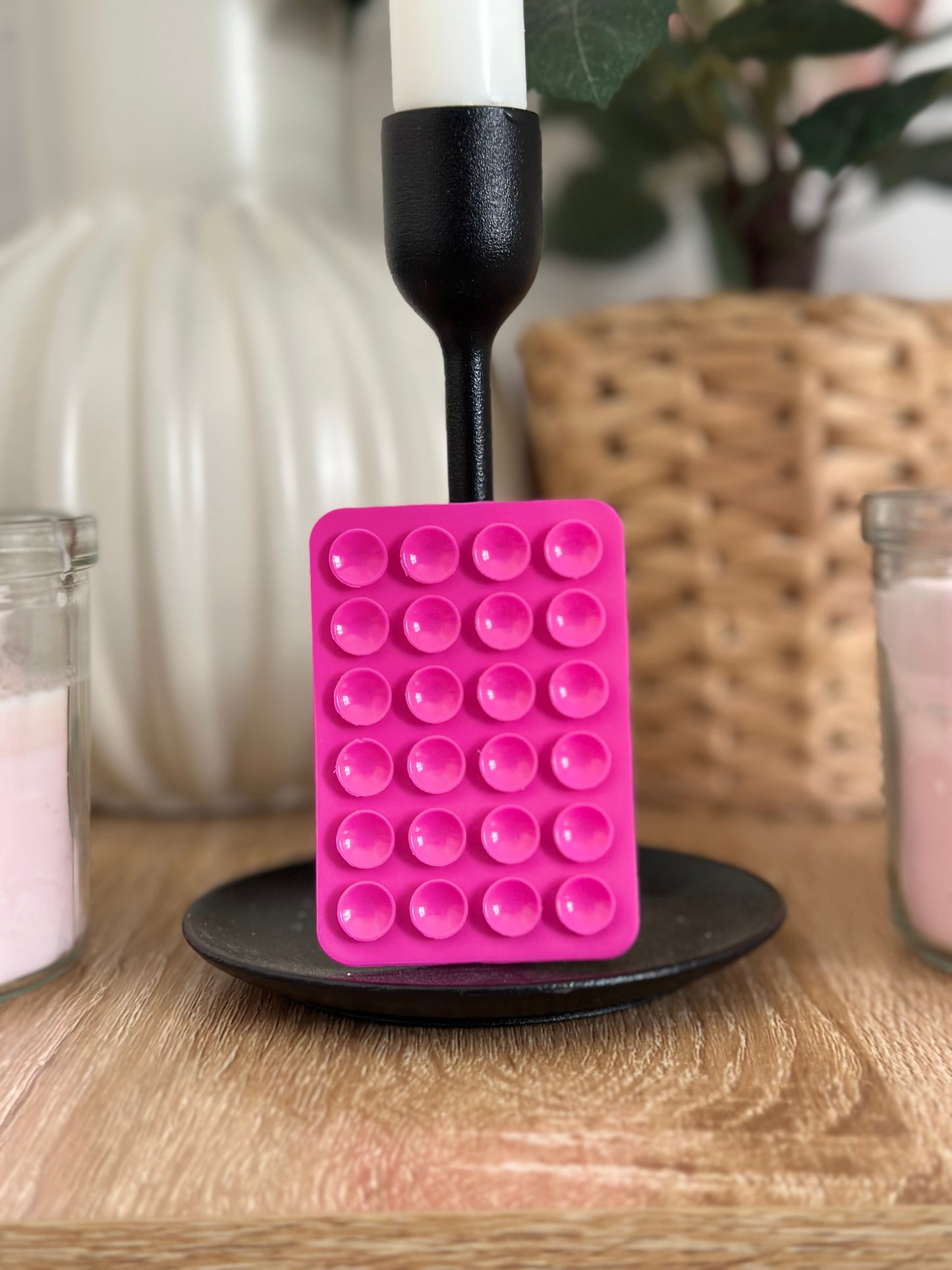 Ventouse téléphone Rose