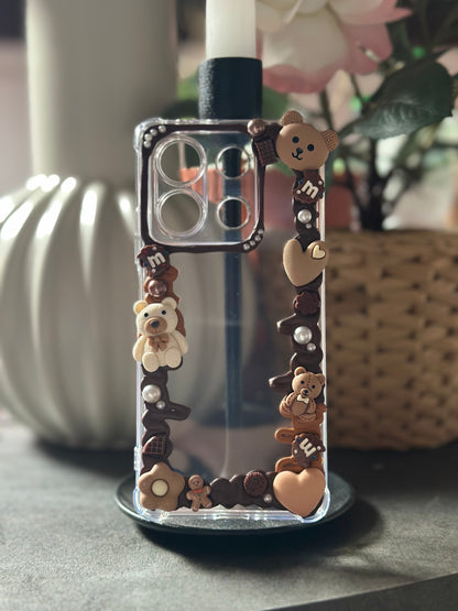 Coque téléphone Marron