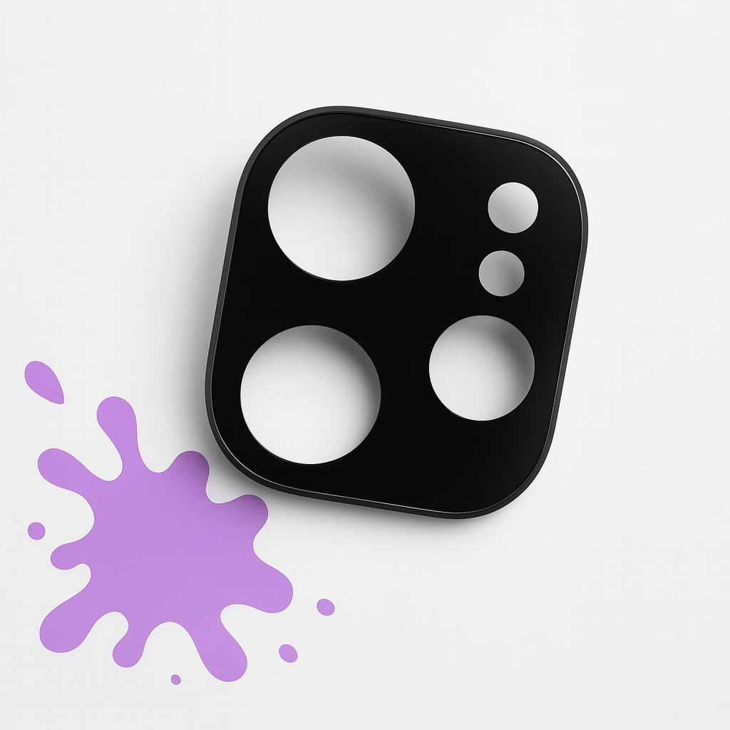 Verre Trempé Caméra Noir