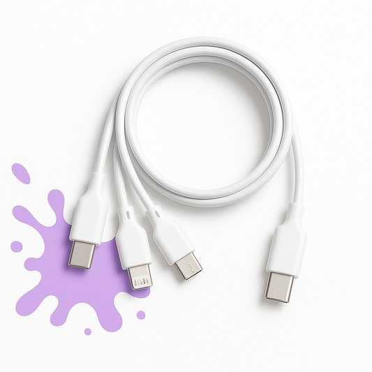Câble Chargeur 3 en 1 USB-C