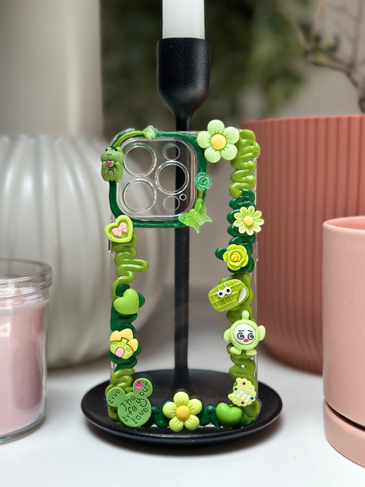 Coque téléphone Verte