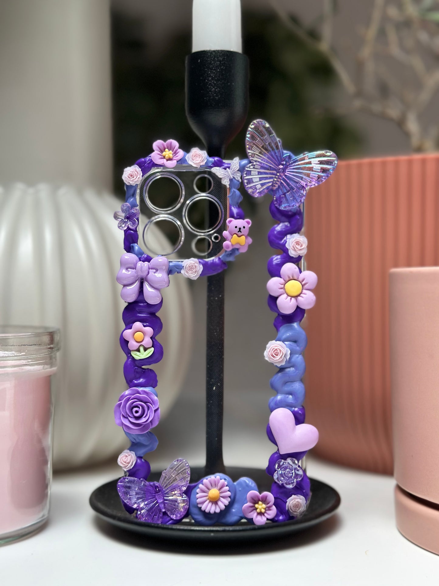 Coque téléphone Violette