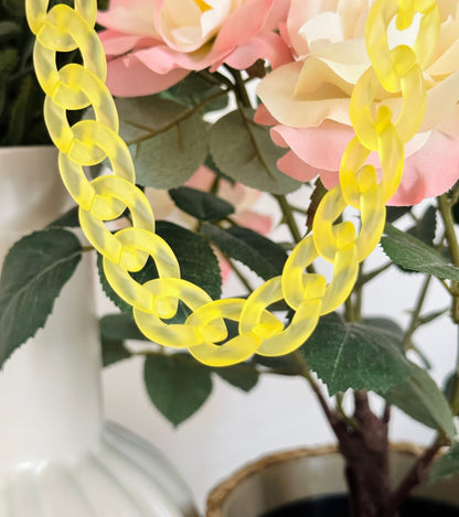 Chaîne de téléphone Chaîne Jaune