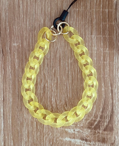 Chaîne de téléphone Chaîne Jaune