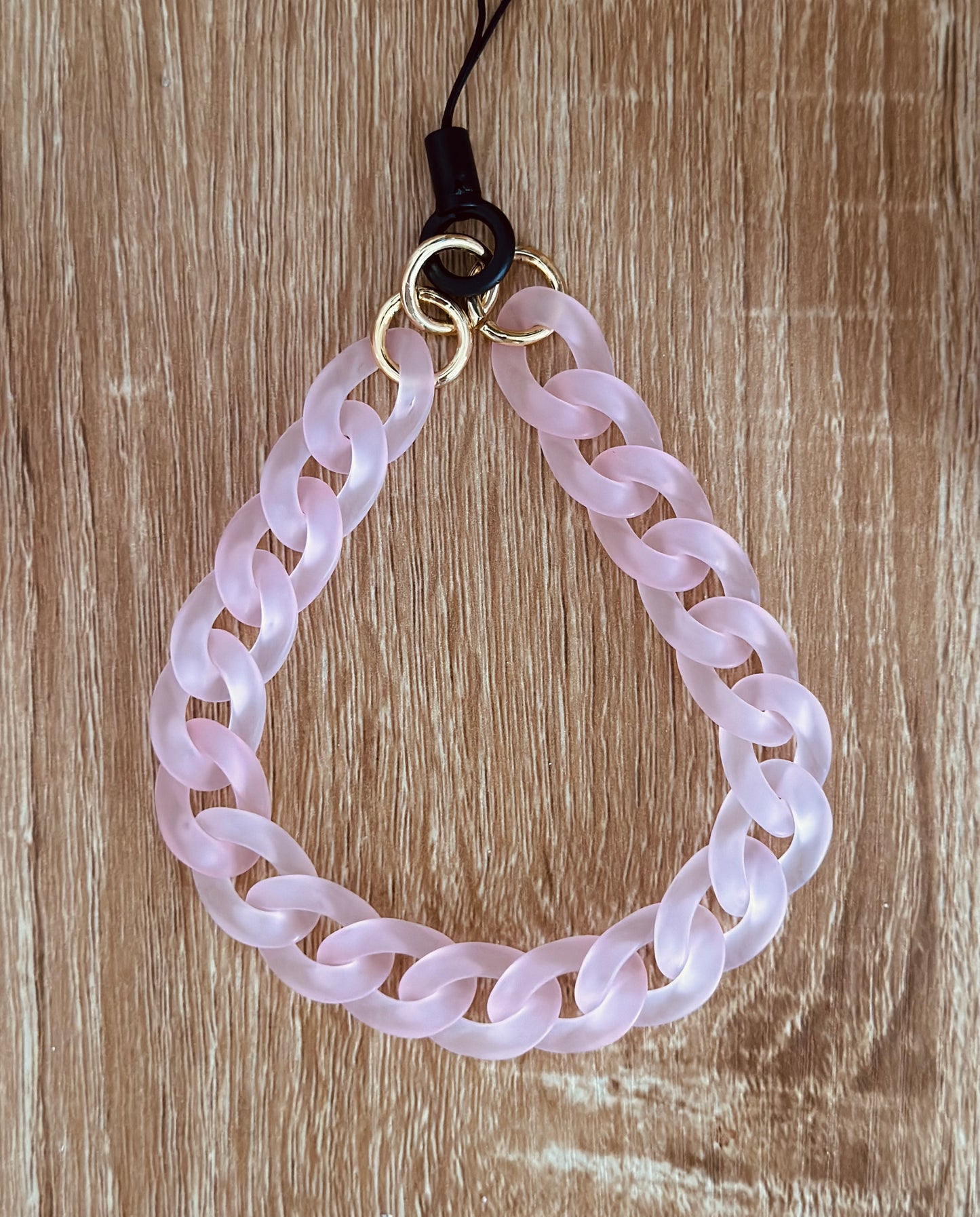 Chaîne de téléphone Chaîne Rose