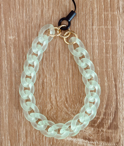 Chaîne de téléphone Chaîne Vert