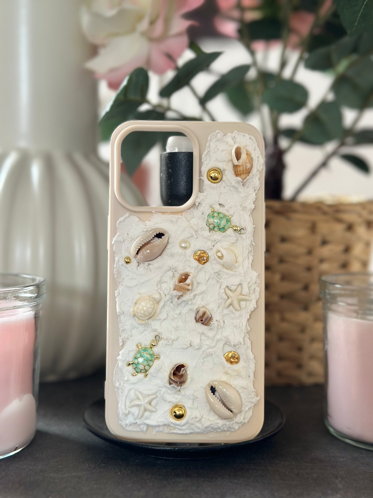 Coque téléphone Plage et Coquillage