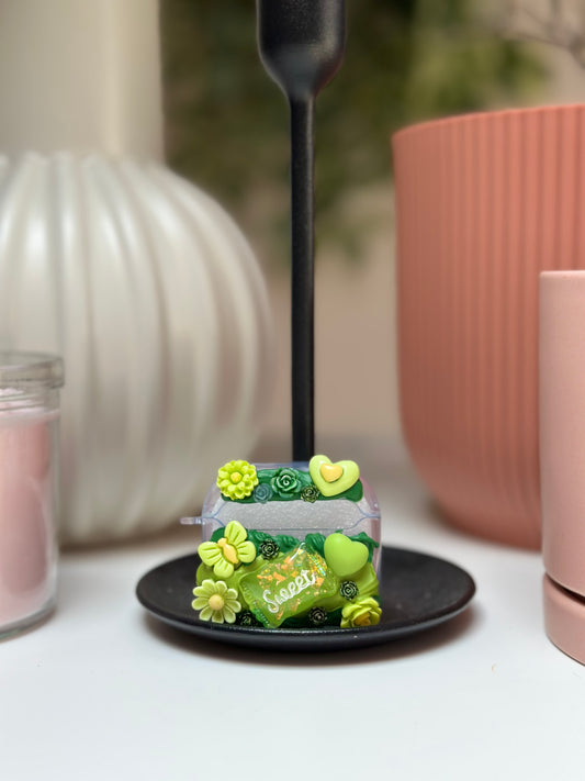 Coque écouteur Vert